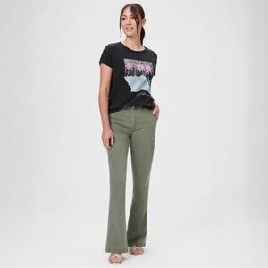 PAIGE Dion Cargo Vintage Ivy Bootcut Pants